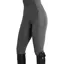 Aztec Diamond Core Full Seat Riding Tights - Ash