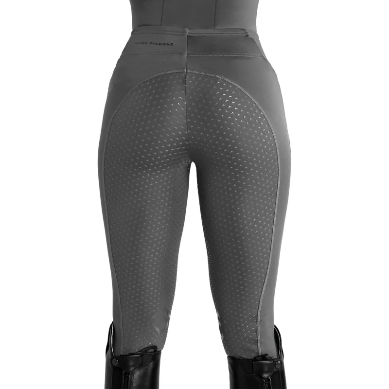 Aztec Diamond Core Full Seat Riding Tights - Ash-1