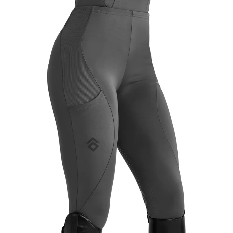 Aztec Diamond Core Full Seat Riding Tights - Ash-4