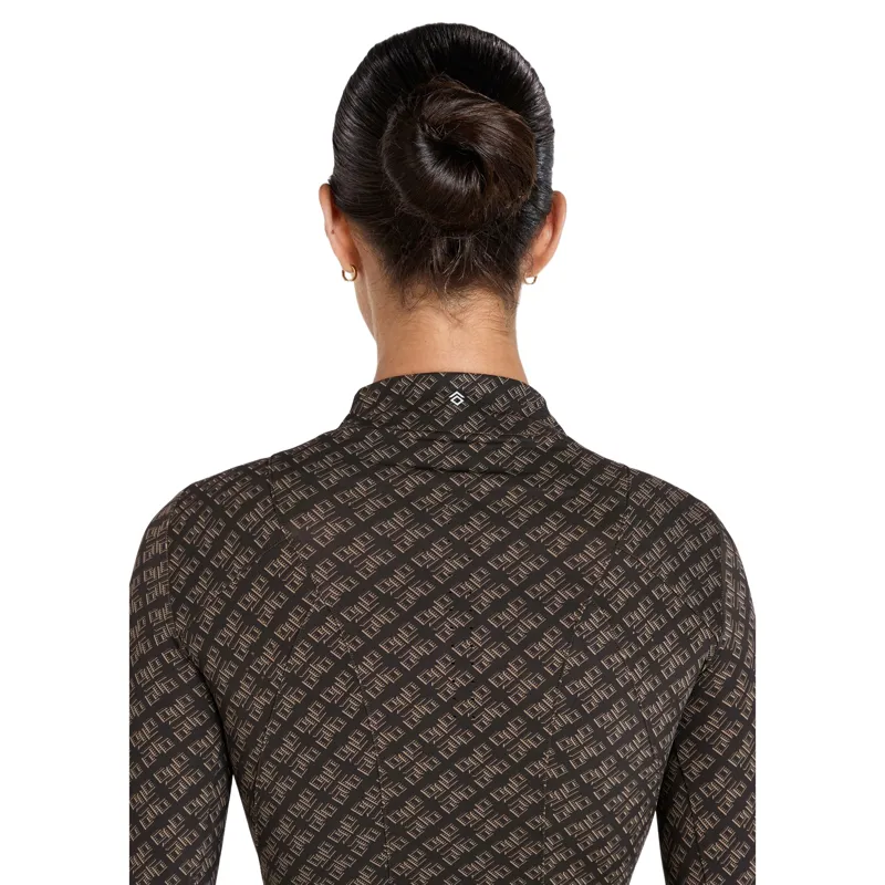 Aztec Diamond Core Long Sleeve Womens Base Layer - Monogram-5