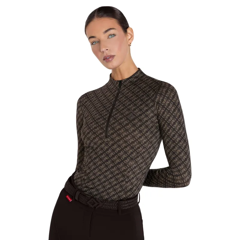 Aztec Diamond Core Long Sleeve Womens Base Layer - Monogram