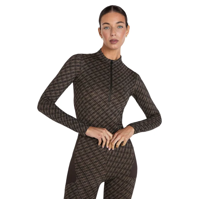 Aztec Diamond Core Long Sleeve Womens Base Layer - Monogram-8