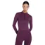 Aztec Diamond Core Long Sleeve Womens Base Layer - Plum