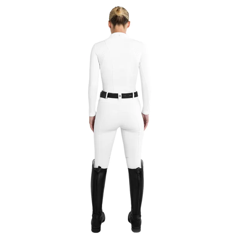 Aztec Diamond Core Long Sleeve Womens Base Layer - White-2