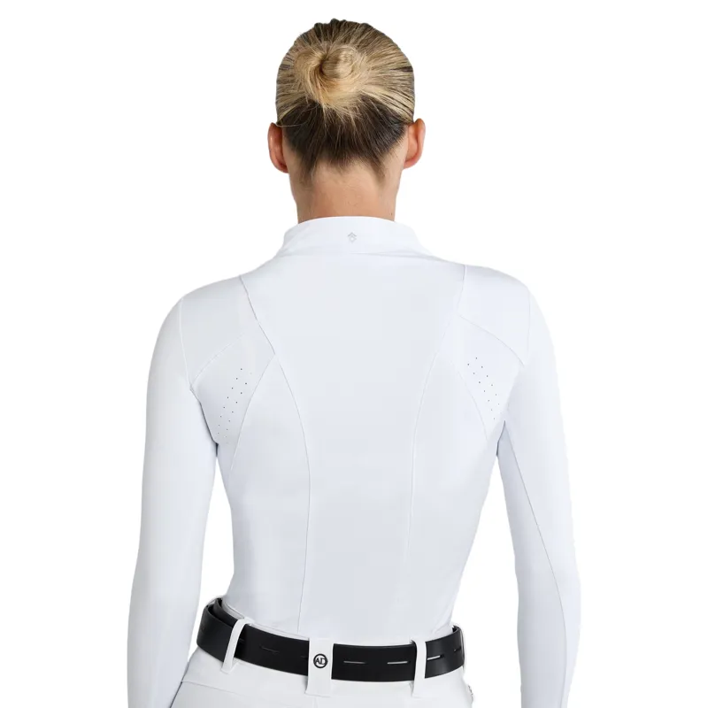 Aztec Diamond Core Long Sleeve Womens Base Layer - White-1