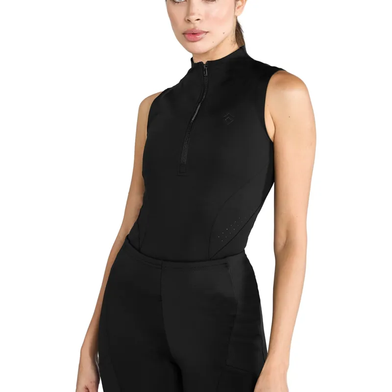 Aztec Diamond Core Sleeveless Ladies Base Layer - Black-1