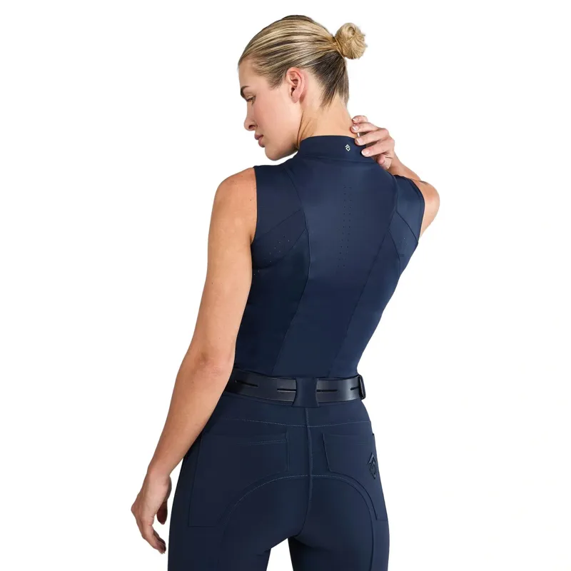 Aztec Diamond Core Sleeveless Ladies Base Layer - Navy-1