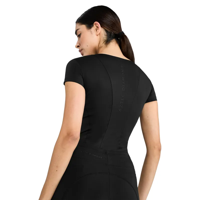 Aztec Diamond Core Womens Tech Short Sleeve Tee - Black-2