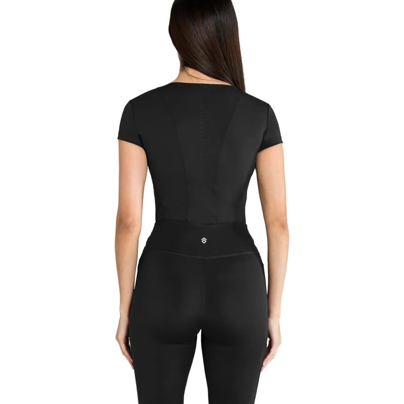 Aztec Diamond Core Womens Tech Short Sleeve Tee - Black-5
