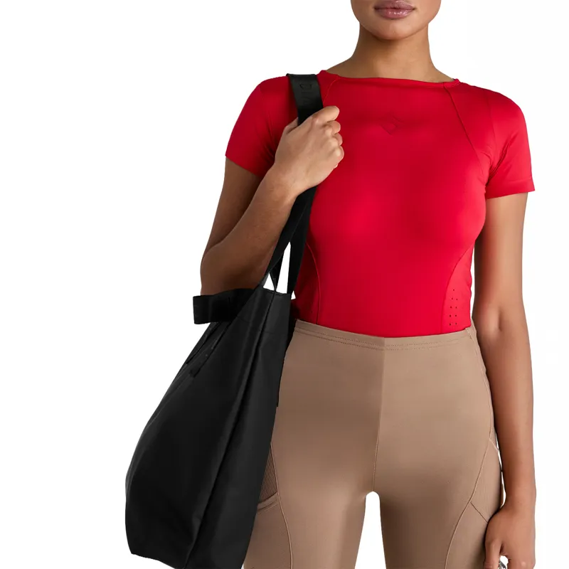 Aztec Diamond Core Womens Tech Short Sleeve Tee - Crimson-4