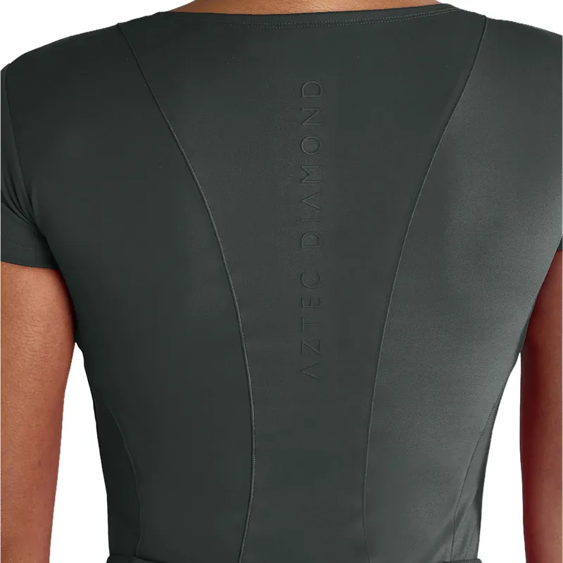 Aztec Diamond Core Womens Tech Short Sleeve Tee - Fern-6