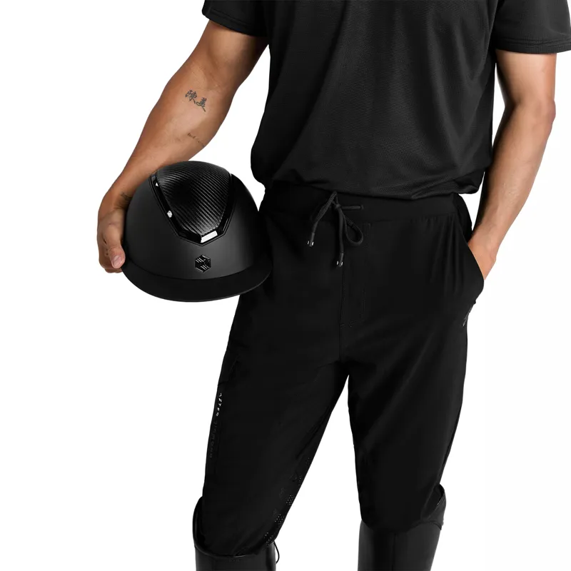 Aztec Diamond Core Junior Boys Knee Grip Training Pants - Black-3