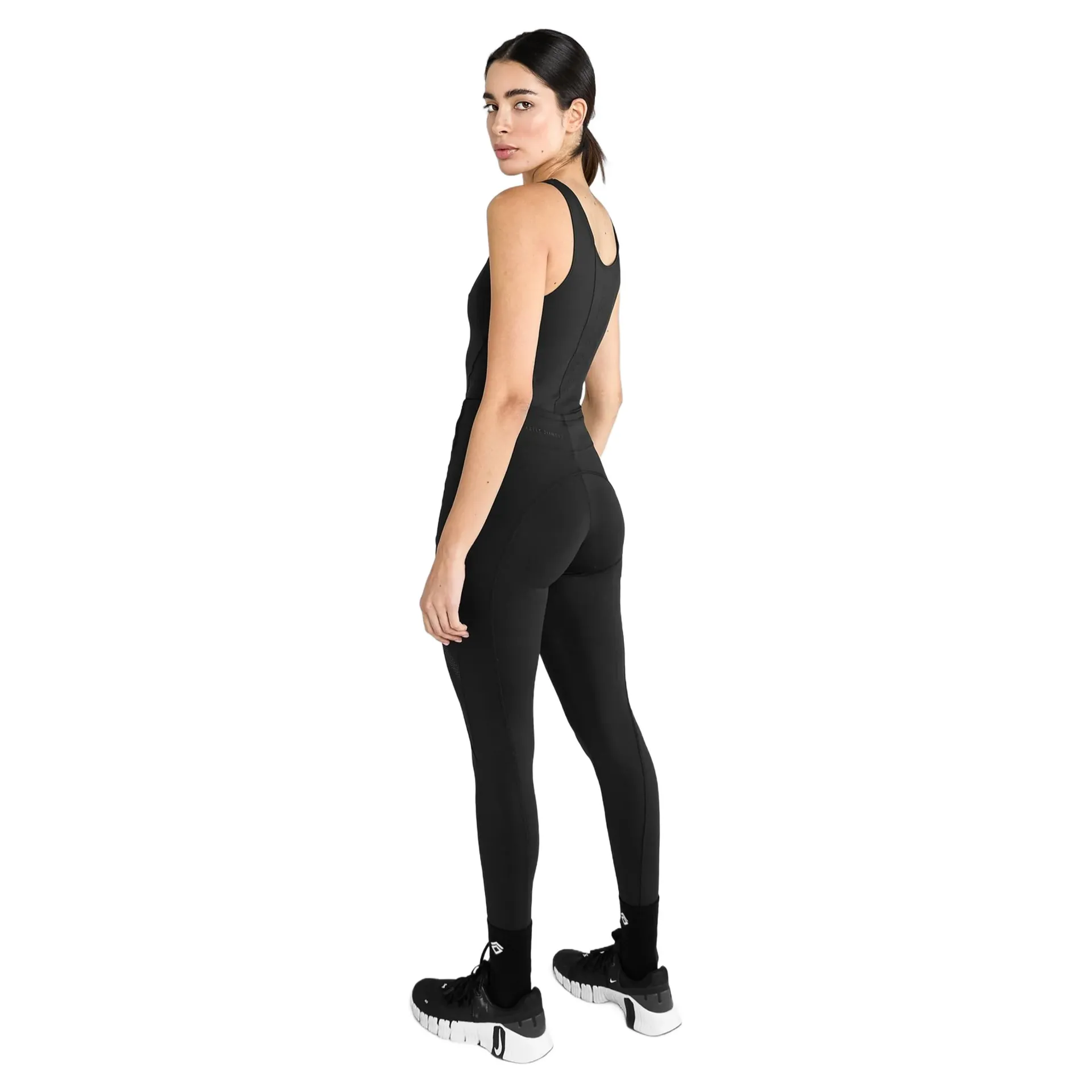 Aztec Diamond Core Ladies Vest Top - Black