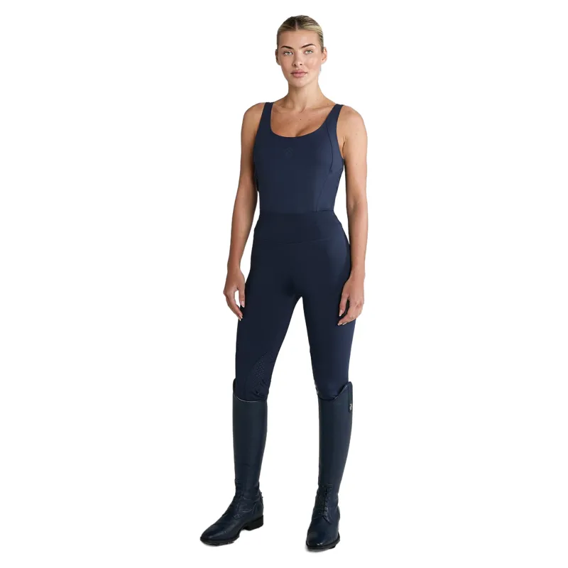 Aztec Diamond Core Ladies Vest Top - Navy-2