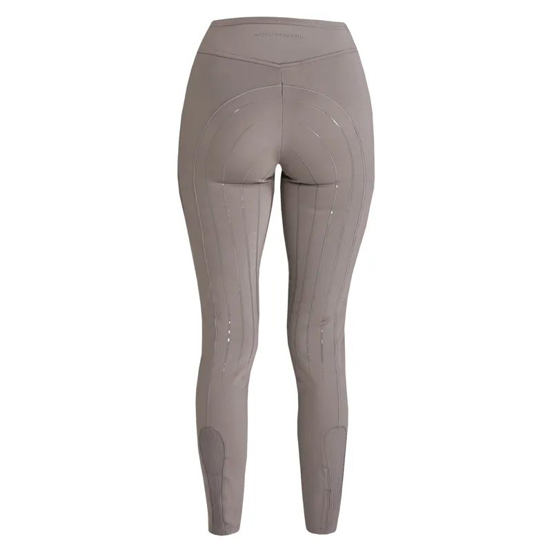 Aztec Diamond Define Full Grip Ladies Riding Leggings - Truffle-4