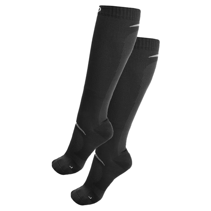 Aztec Diamond Define Ladies Riding Socks 2 Pack - Black/Azul-8