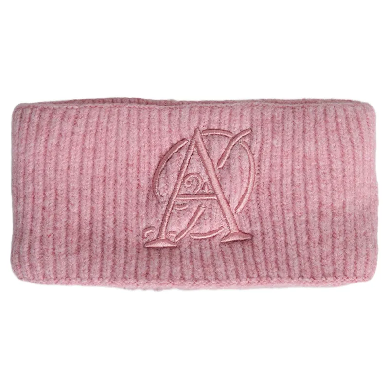 Aztec Diamond Embroidered Fleece Headband - Pink Pre-Order-1
