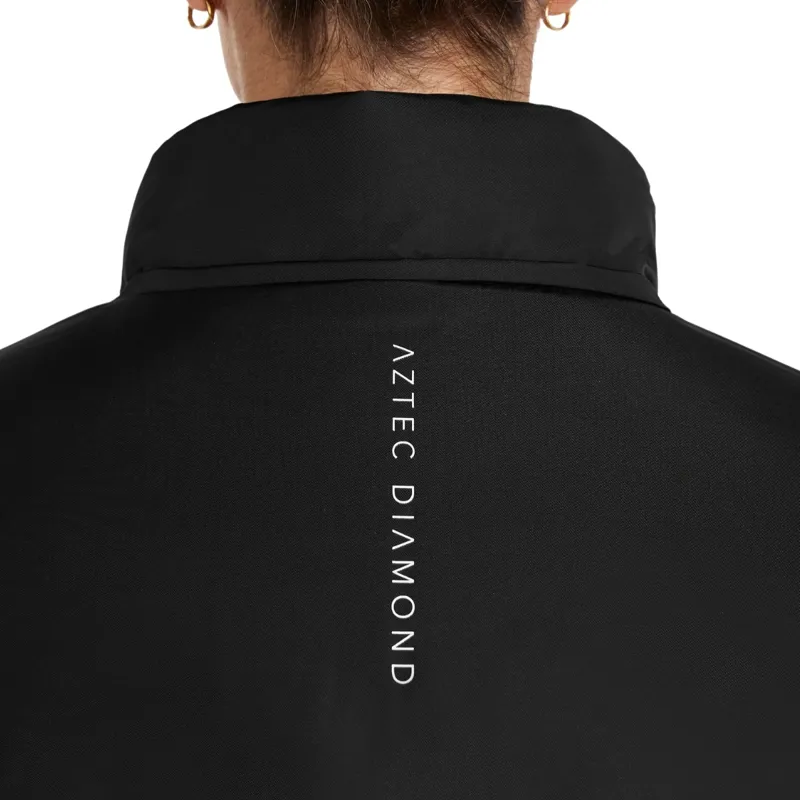 Aztec Diamond Insulated Waterproof Womens Rain Jacket - Black Pre-Order-4
