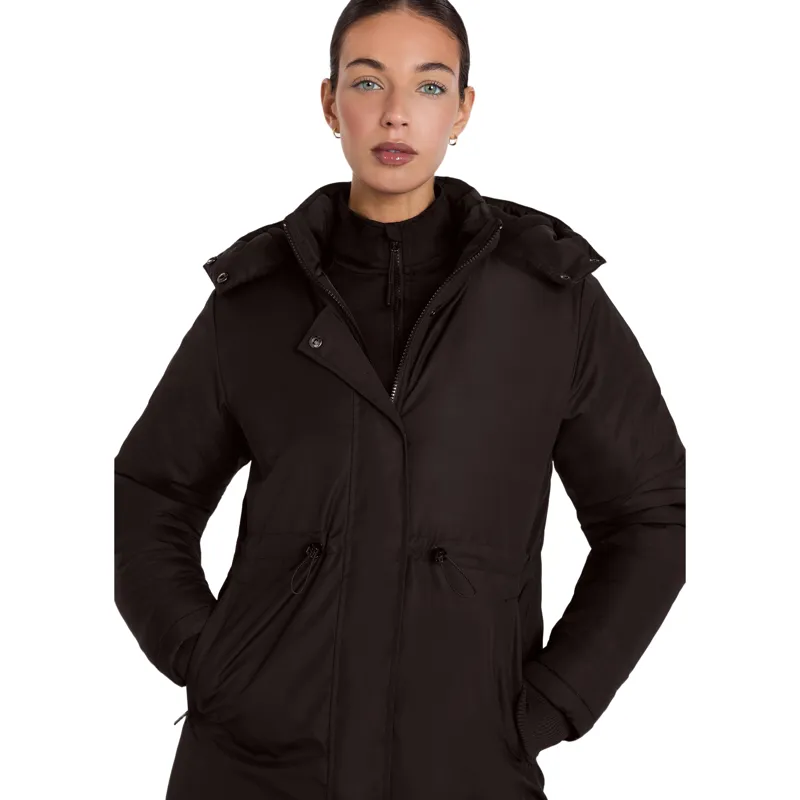Aztec Diamond Insulated Waterproof Womens Rain Jacket - Espresso Pre-Order-2