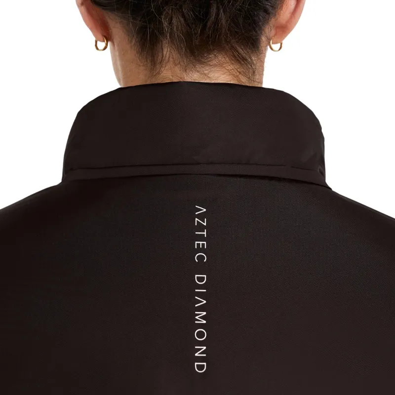 Aztec Diamond Insulated Waterproof Womens Rain Jacket - Espresso Pre-Order-6
