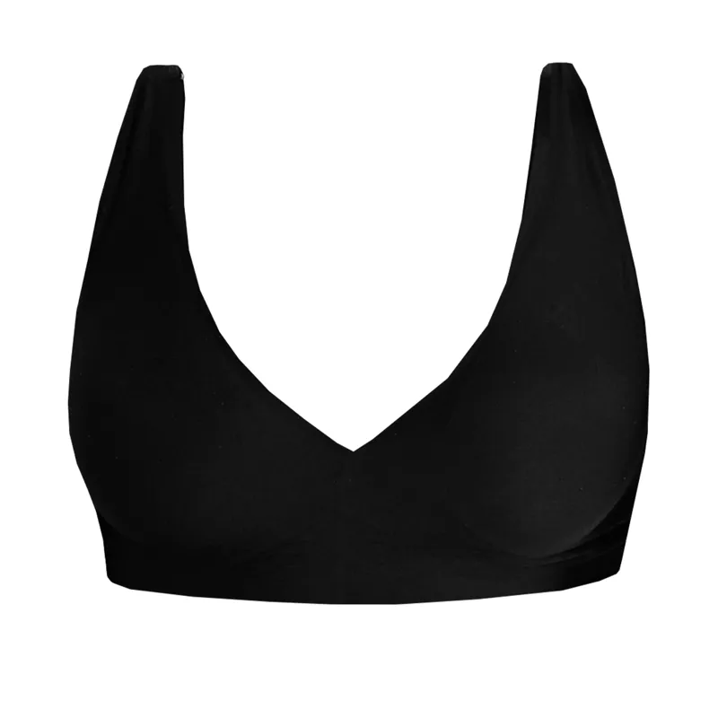 Aztec Diamond Ladies V Seamless Bra - Black-1