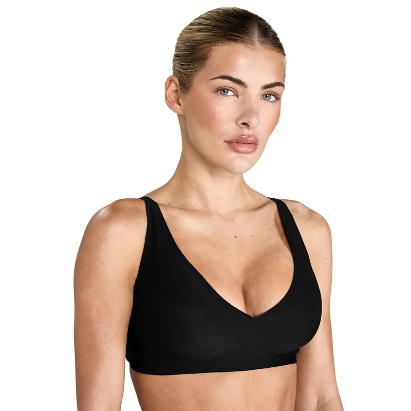 Aztec Diamond Ladies V Seamless Bra - Black
