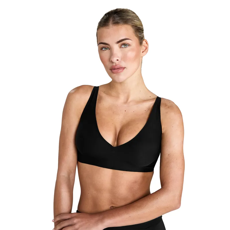 Aztec Diamond Ladies V Seamless Bra - Black-3
