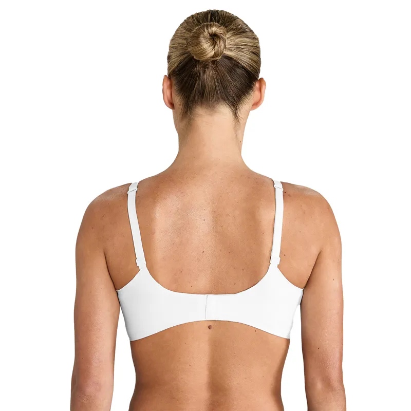 Aztec Diamond Ladies V Seamless Bra - White-2