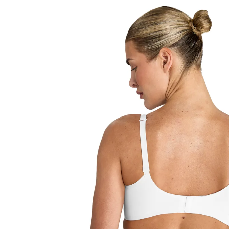 Aztec Diamond Ladies V Seamless Bra - White-4