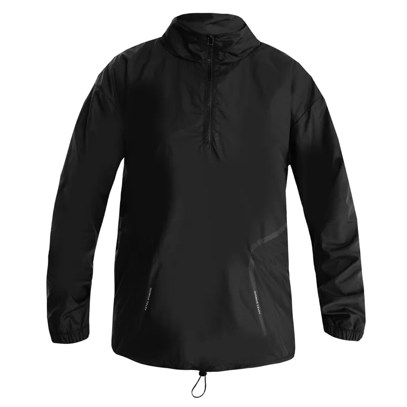 Aztec Diamond Waterproof Womens Half Zip Track Jacket - Black-2