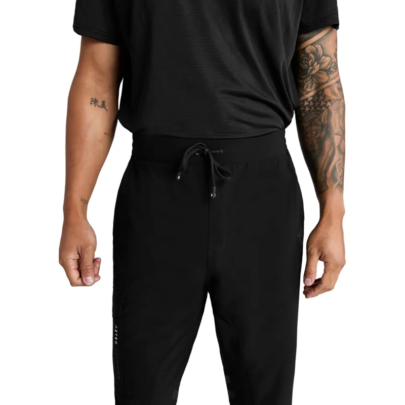 Aztec Diamond Core Mens Knee Grip Training Pants - Black-4