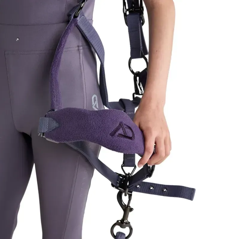 Aztec Diamond Panel Headcollar - Amethyst-4