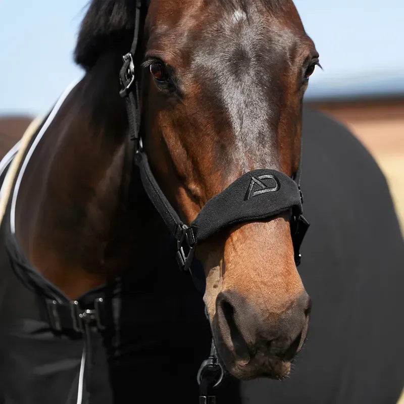 Aztec Diamond Panel Headcollar - Black-6