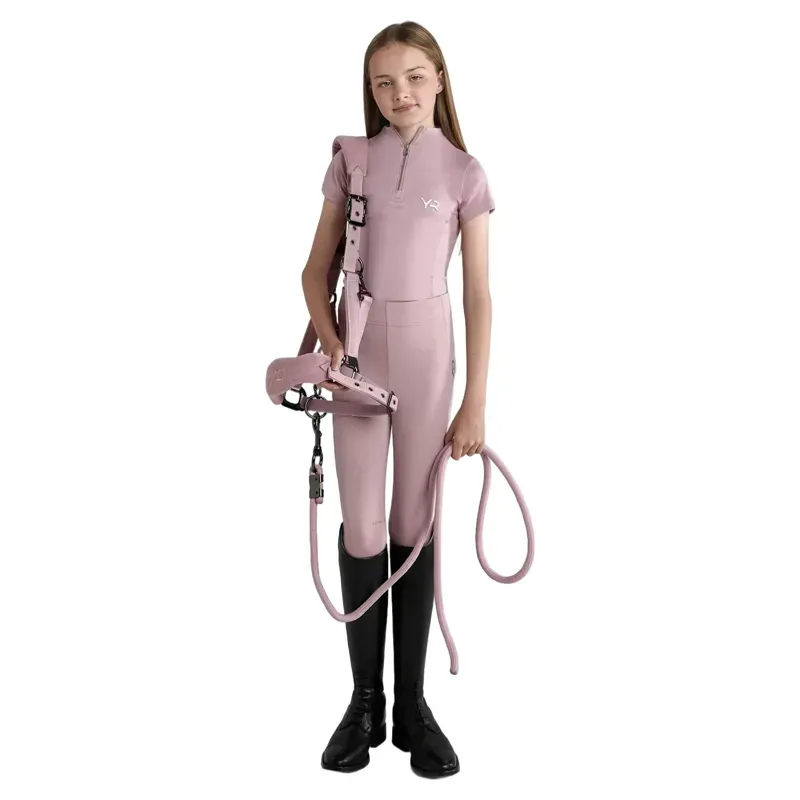 Aztec Diamond Panel Headcollar - Pink-3