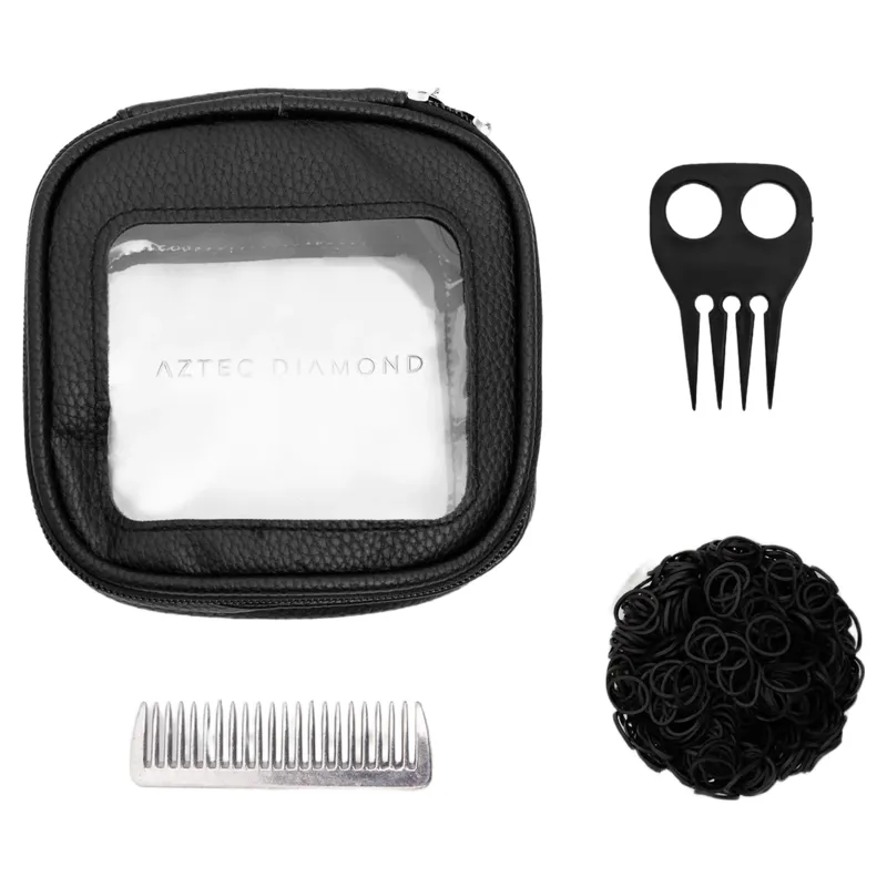 Aztec Diamond Plaiting Kit - Black-1