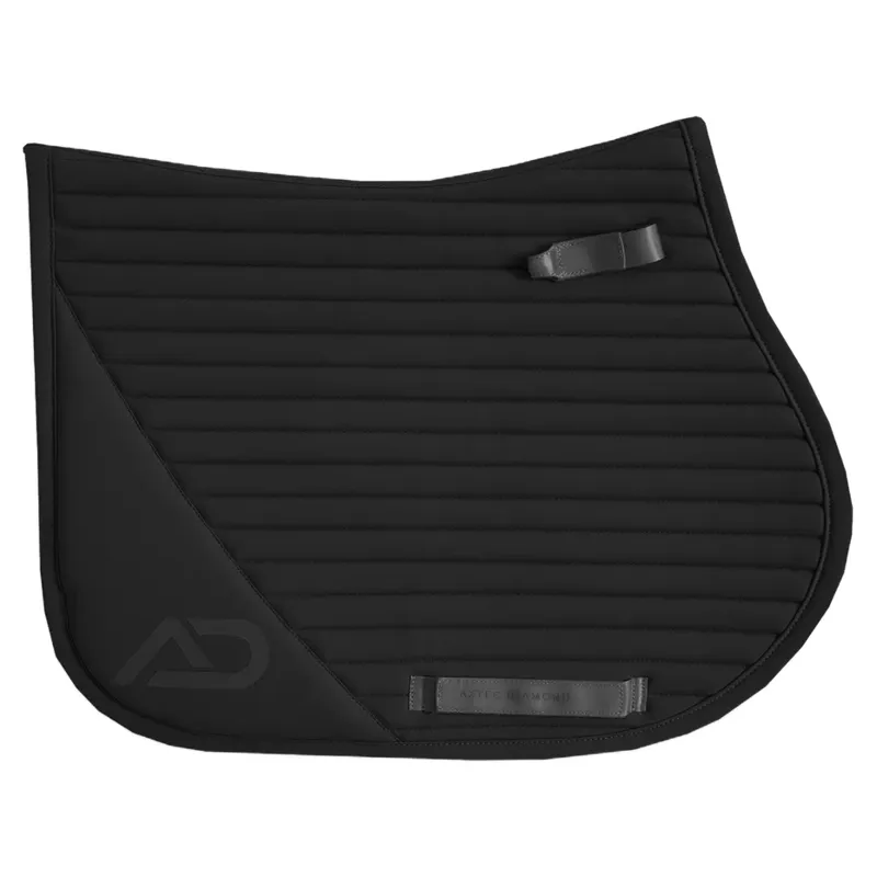 Aztec Diamond Young Rider Panel Saddlecloth - Black Pre-Order-1