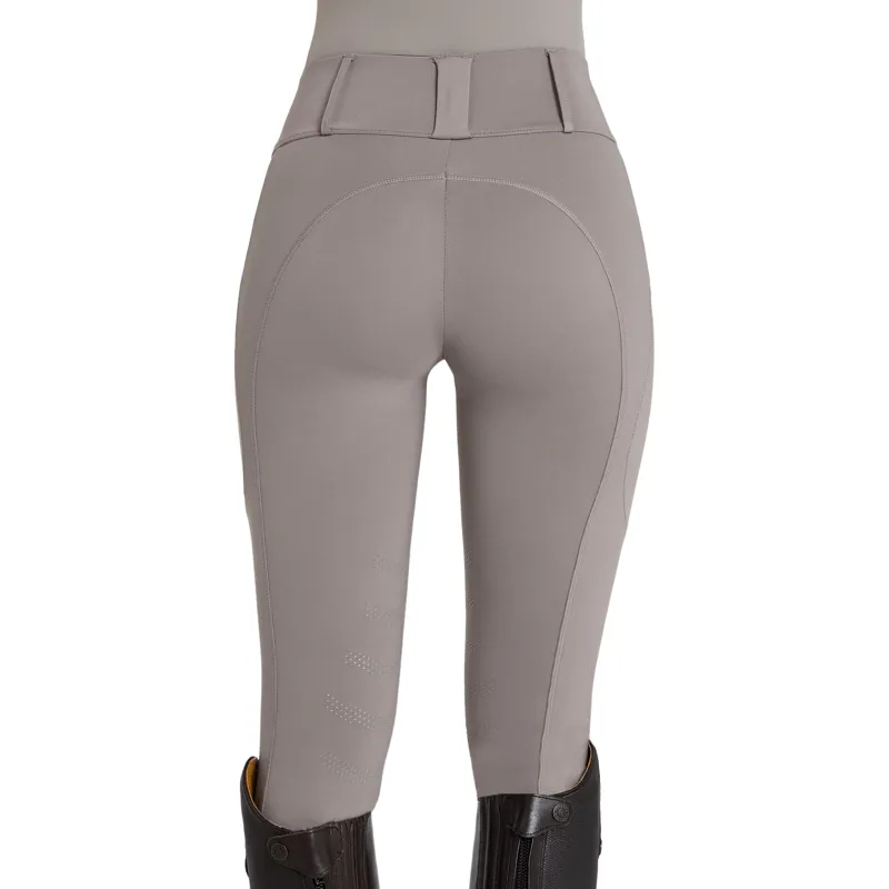 Aztec Diamond Sporting Goods Womens Knee Grip Riding Tights - Stone Pre-Order-5