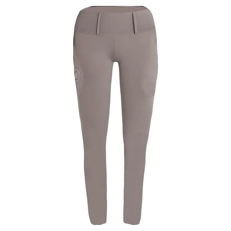 Aztec Diamond Sporting Goods Womens Knee Grip Riding Tights - Stone Pre-Order-6