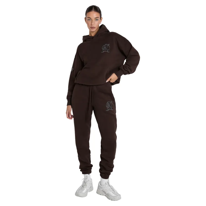 Aztec Diamond Sporting Goods Womens Pull On Hoodie - Cocoa-1