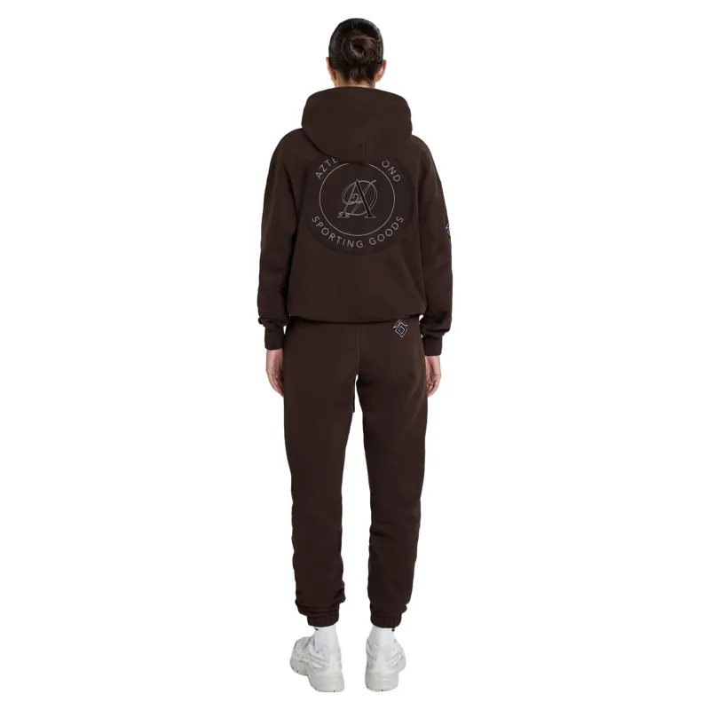 Aztec Diamond Sporting Goods Womens Pull On Hoodie - Cocoa-3