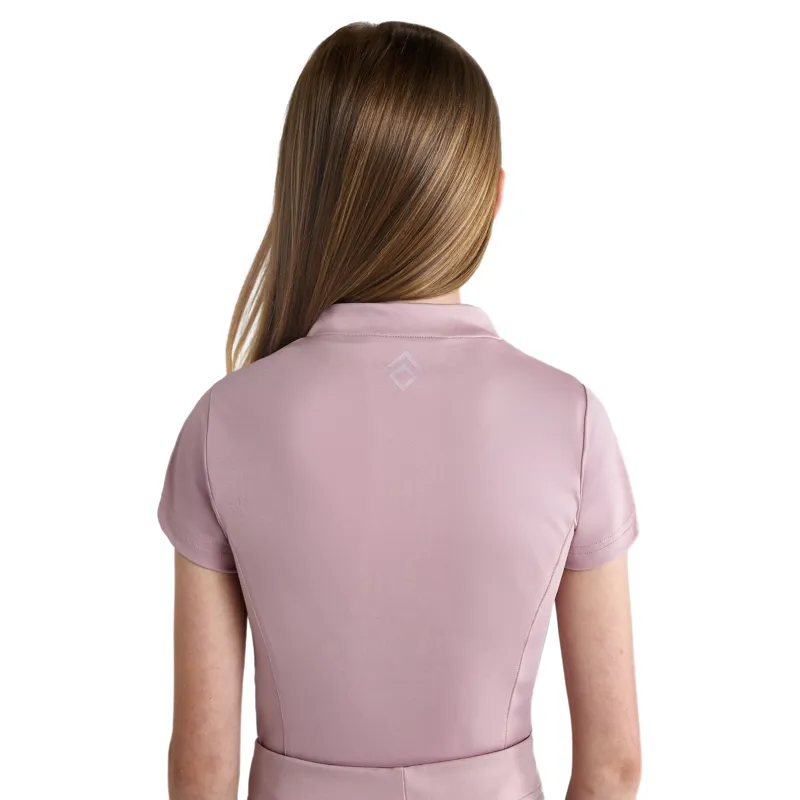 Aztec Diamond Young Rider Short Sleeve Junior Base Layer - Pink-1