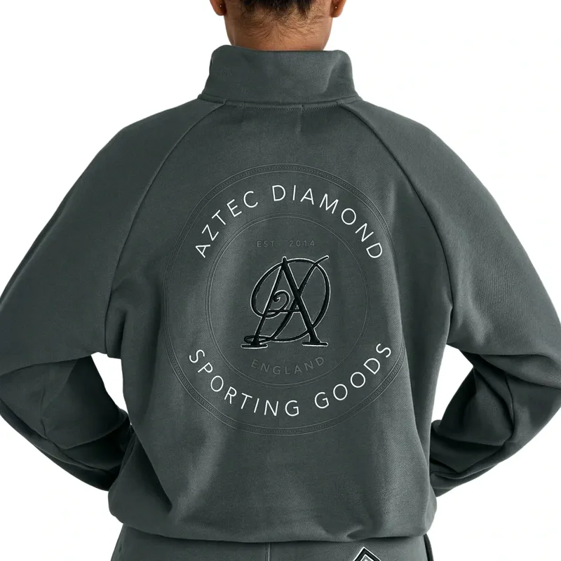 Aztec Diamond Sporting Goods Womens Half Zip Sweater - Fern Pre-Order-7