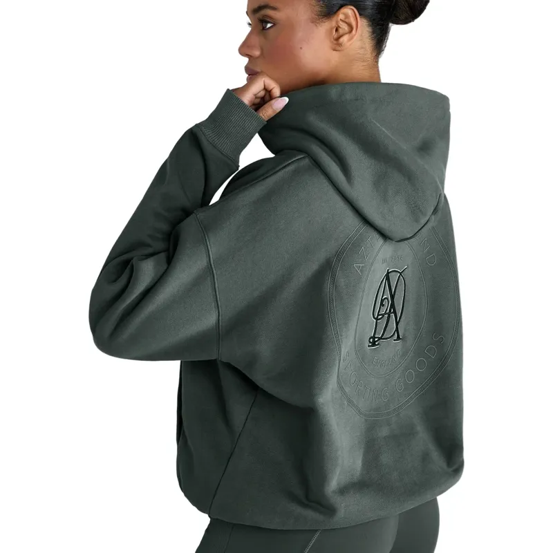 Aztec Diamond Sporting Goods Womens Pull On Hoodie - Fern Pre-Order-2