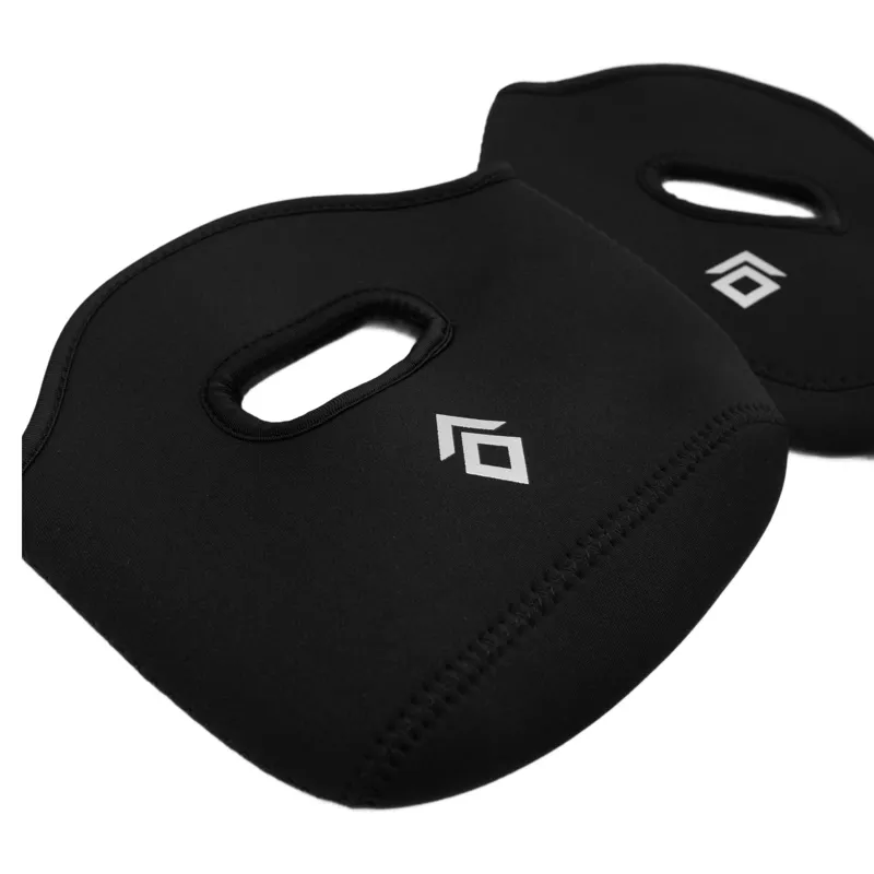 Aztec Diamond Stirrup Covers - Black-1