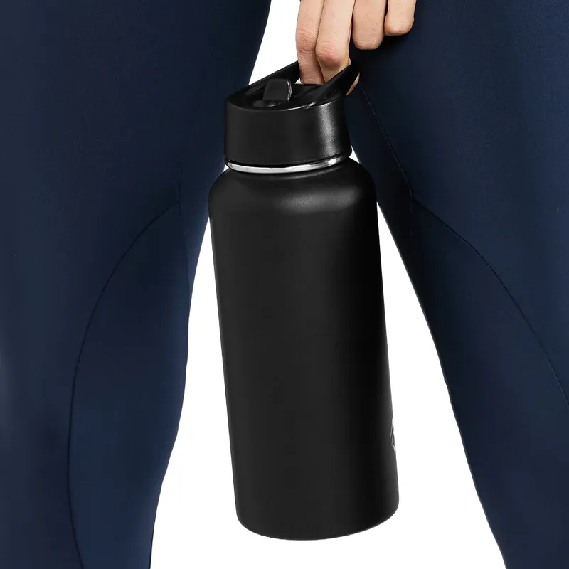 Aztec Diamond Thermal Water Bottle - Black-2