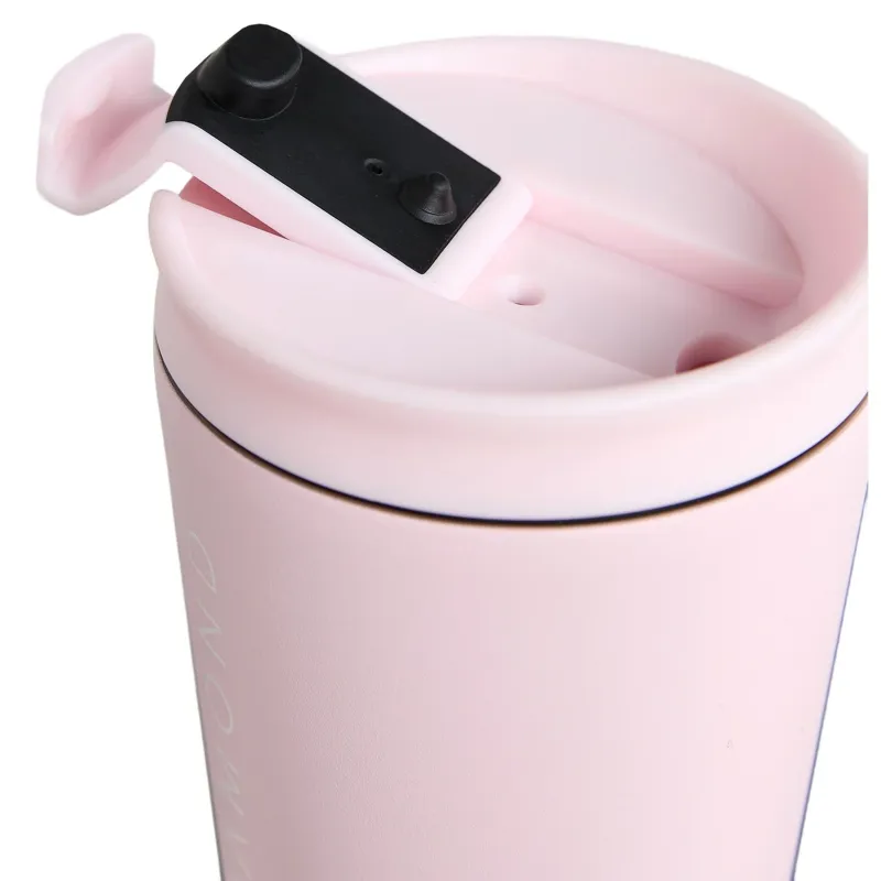 Aztec Diamond Travel Mug - Pink-3