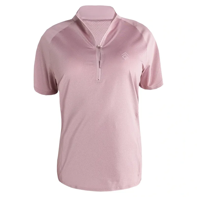 Aztec Diamond Ventilated Women's Short Sleeve Shirt - Pink Pre-Order-1