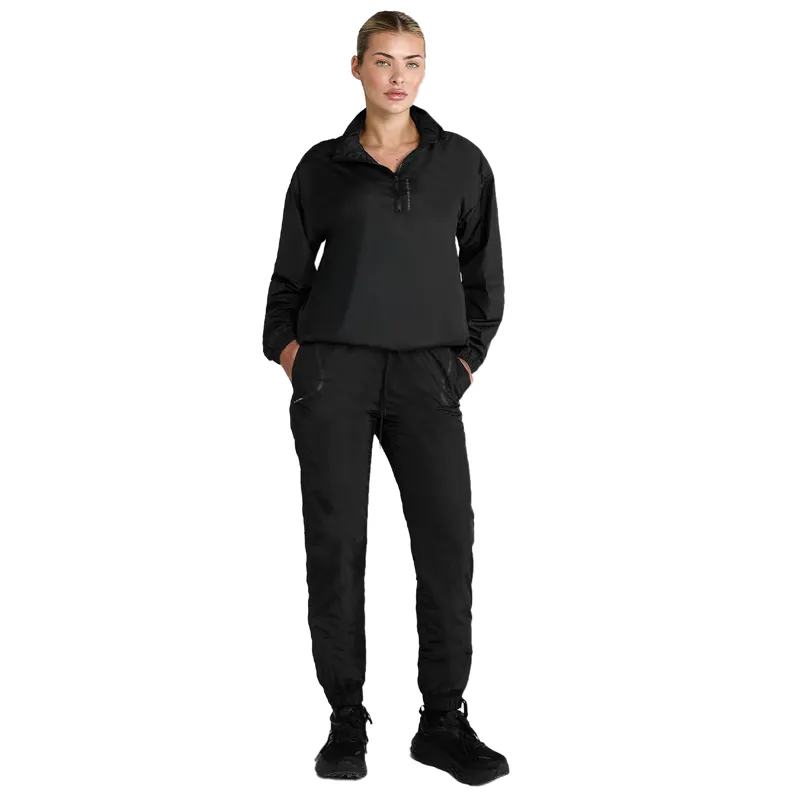 Aztec Diamond Waterproof Womens Half Zip Track Jacket - Black-4