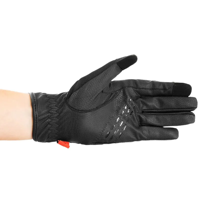 Aztec Diamond Young Rider Pro Grip Riding Gloves - Black-2