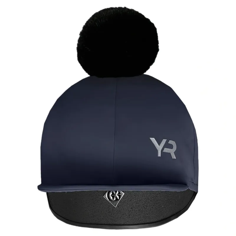 Aztec Diamond Young Rider Hat Silk - Navy-1